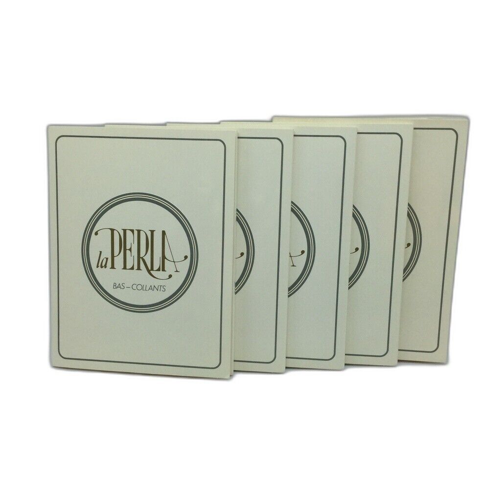 Vintage 5 Piece La Perla Italy Brown Nude Tights NEW In Packaging Size I1 / S