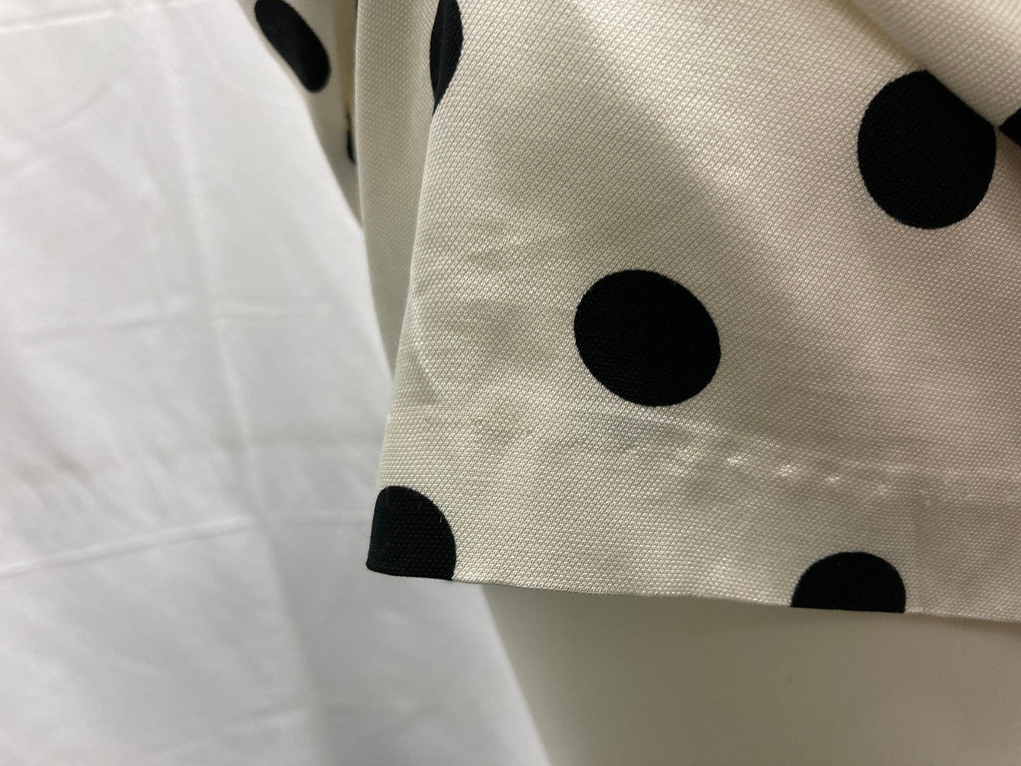 bardot-aubrey-tie-string-dress-white-polka-dot-ladies-sz-10-new