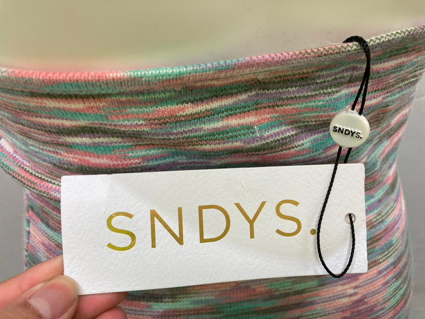 sndys-havana-halterneck-knit-dress-light-multicoloured-ladies-sz-18-new