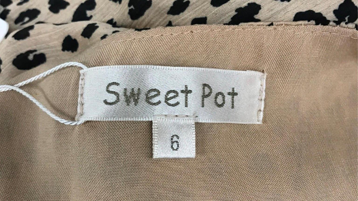 sweet-pot-cheetah-print-short-sleeve-mini-dress-ladies-size-6-new