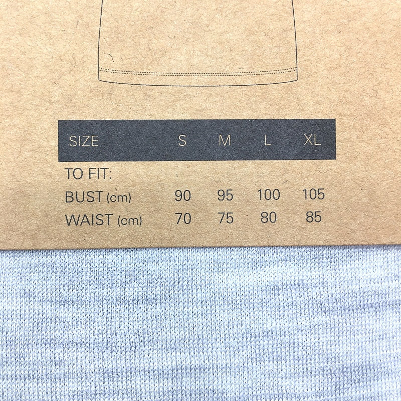 Crane Performance Australian Merino Wool Short Sleeve Top Grey Ladies Sz XL NEW