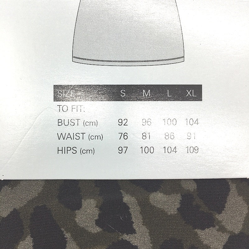 Crane Performance Green Camo Recycled Nylon Rash Vest Swimwear Ladies Size M NEW