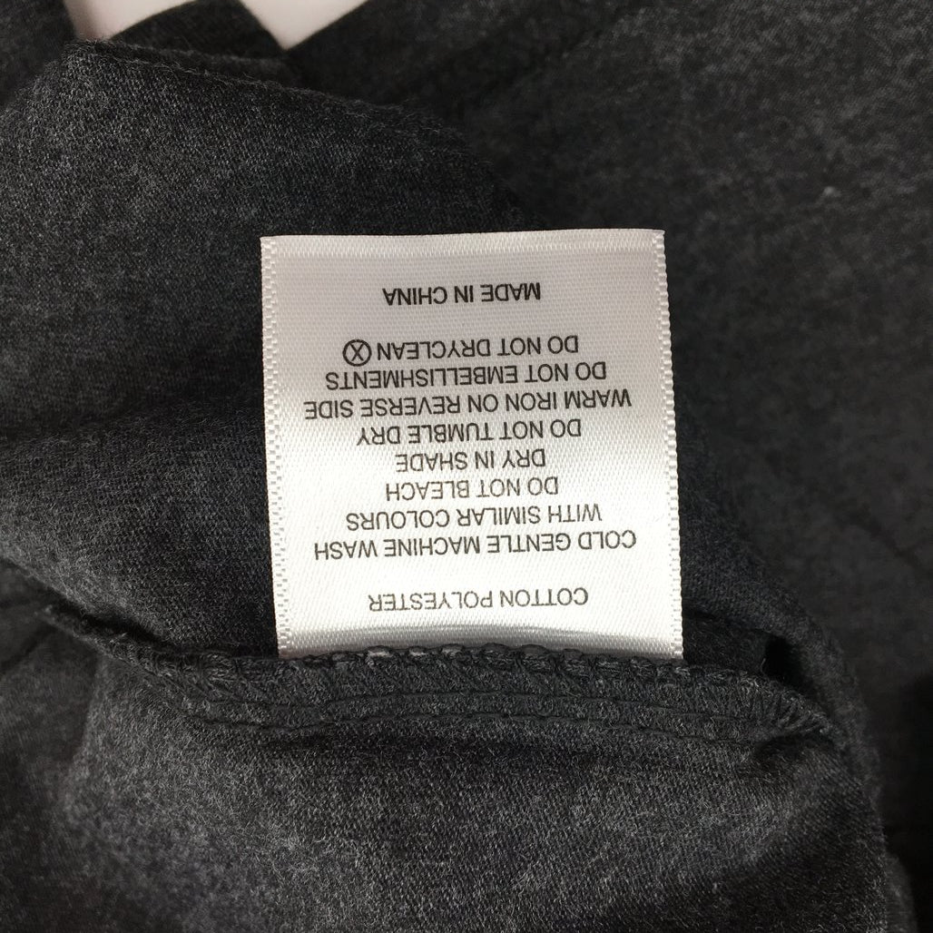 AFL Essendon Bombers Black Logo Print Long-sleeve Shirt Mens Size Medium NEW