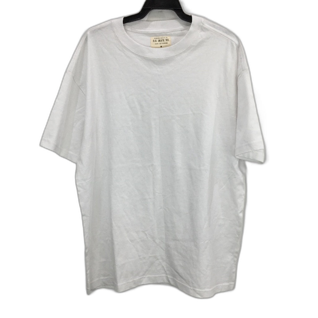 General Pants O.G Skate White Cotton Short Sleeve Tee Shirt Mens Size Medium NEW
