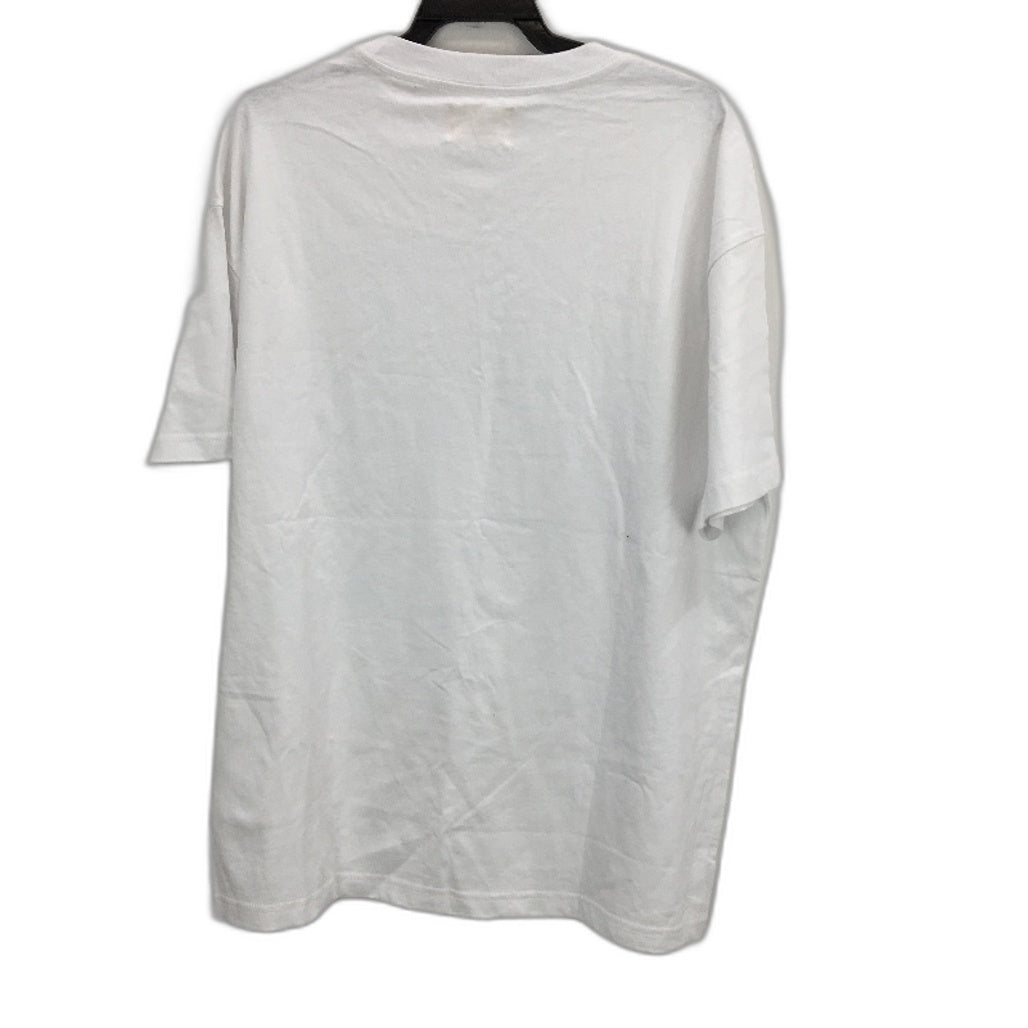 General Pants O.G Skate White Cotton Short Sleeve Tee Shirt Mens Size Medium NEW