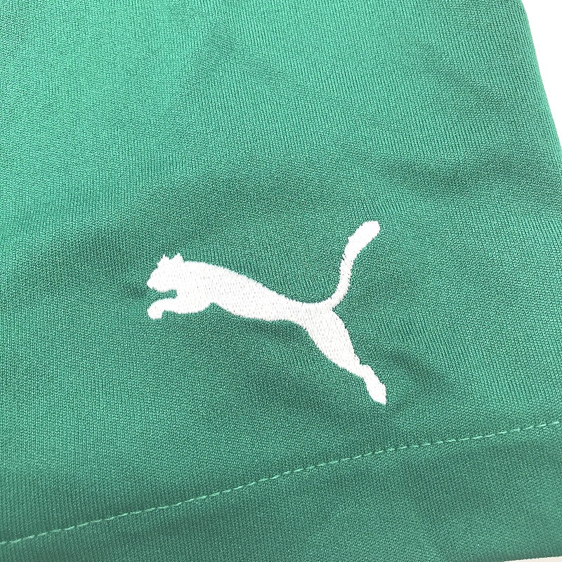 PUMA Green Velize Lightweight Training Shorts Without Innerslip Youth Size M