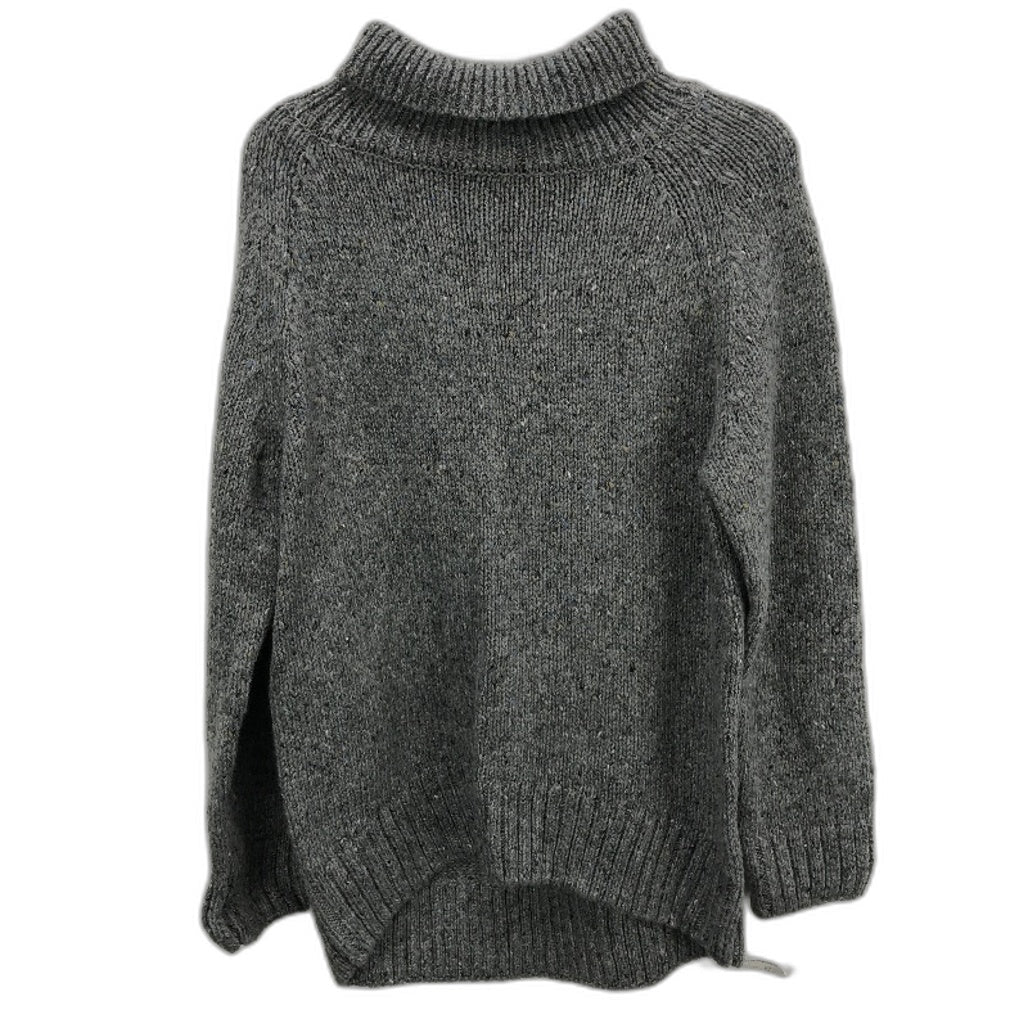 Regatta Grey Scallop Round Neck Chunky Style Knit Top Ladies Size 10 NEW