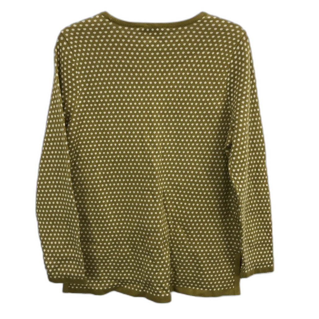 Regatta Chartreuse Dotted Soft Touch L/Sleeve Tableline Jumper Ladies Sz 10 NEW
