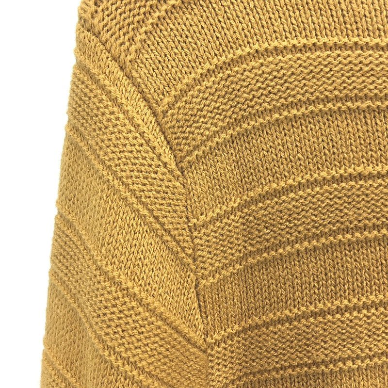 Regatta Mustard Small Gauge Ribbed Knit Tableline Jumper Ladies Sz 10 NEW