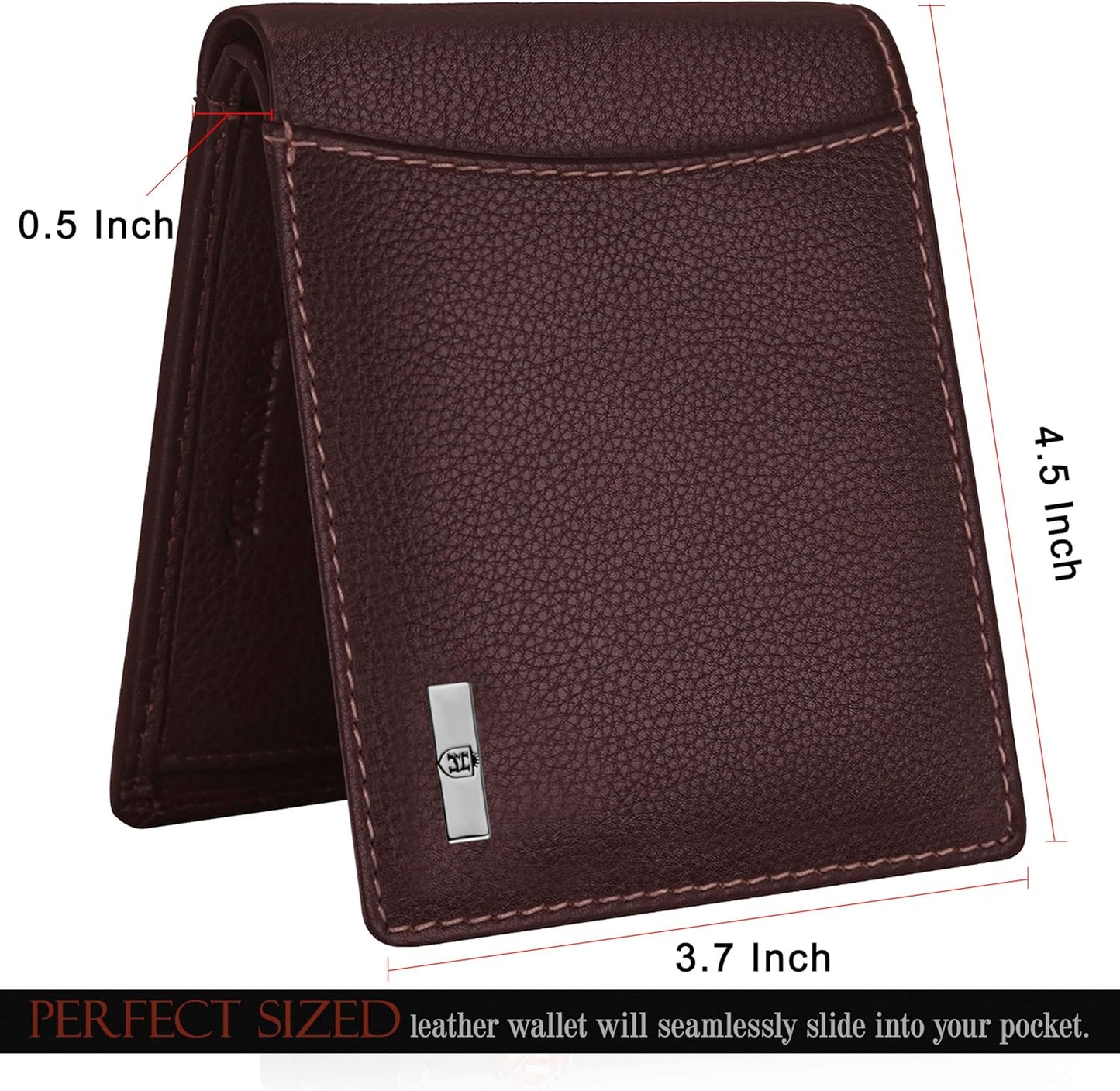 HORNBULL Mens Accessories Gift Set - Brown Wallet and Belt Combo NEW
