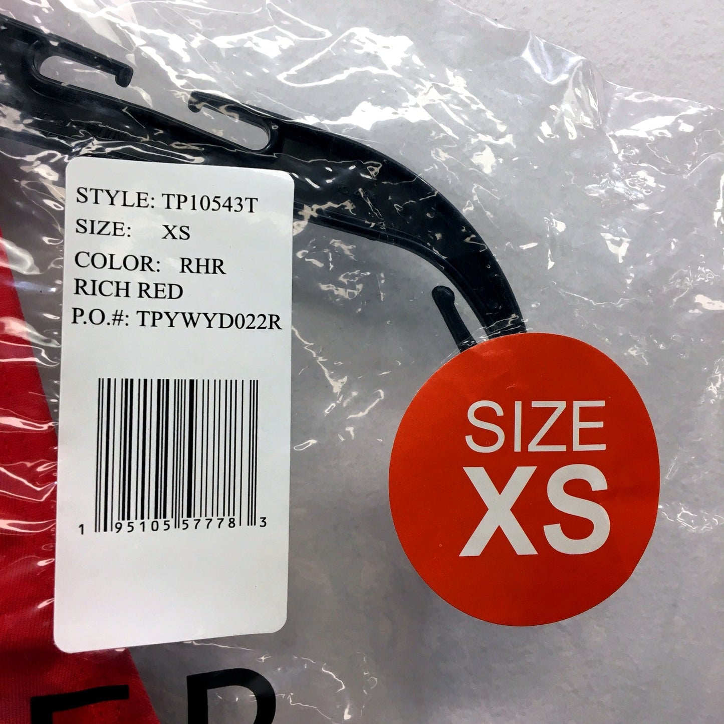 Tommy Hilfiger Womens Sports Bra Racerback Mesh Red Activewear XS NEW