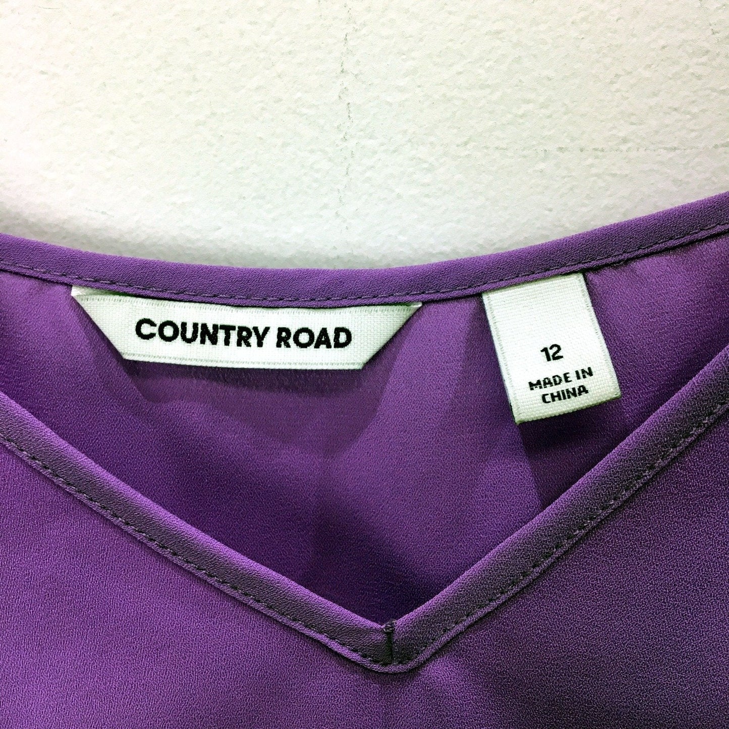 Country Road Womens Purple Camisole Top in Size 12