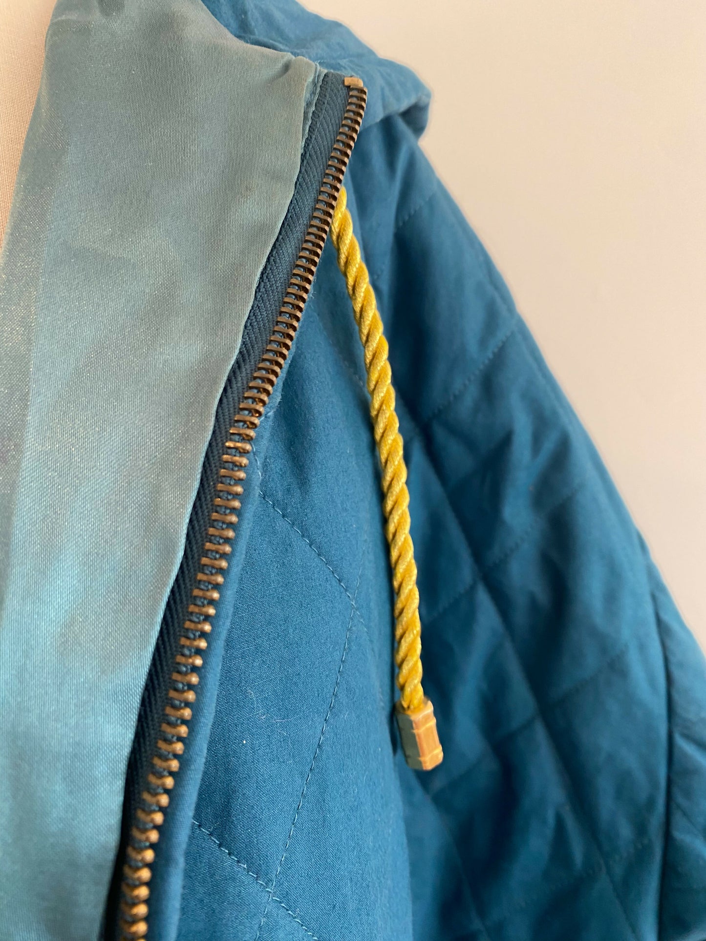 Women's Elelian Italy Size Large Green Parka Jacket