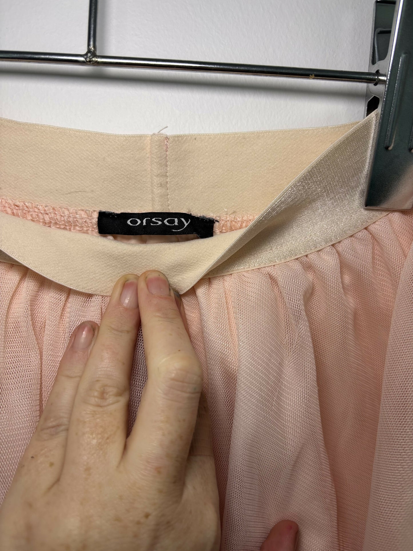 Pink Orsay Tulle skirt