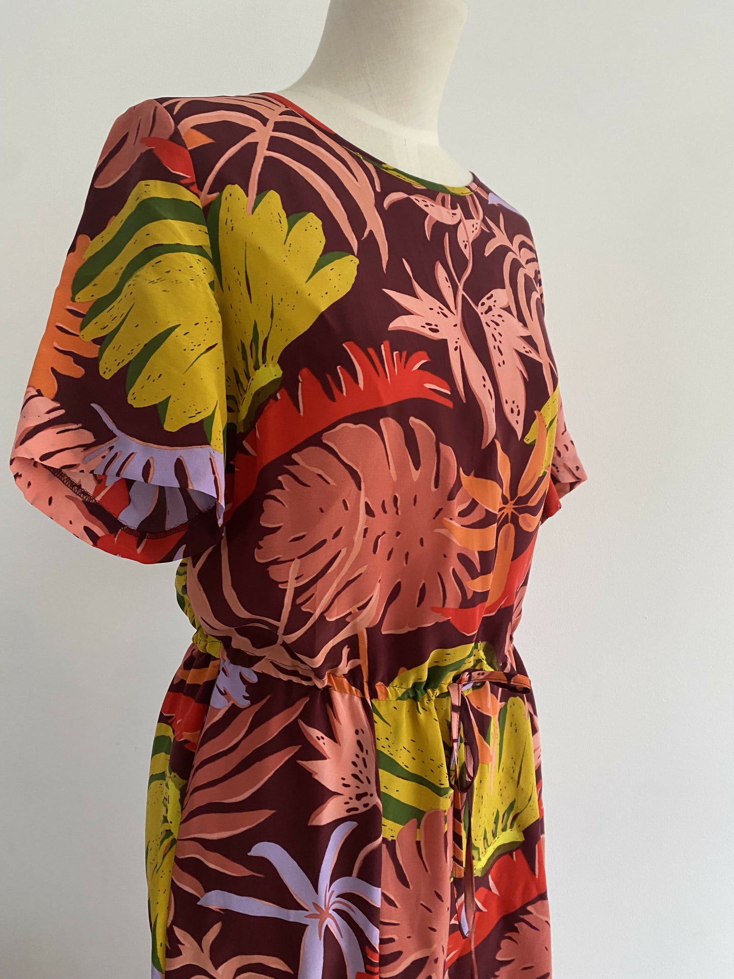 Women's Gorman Size 8 Fern-Print Jumpsuit