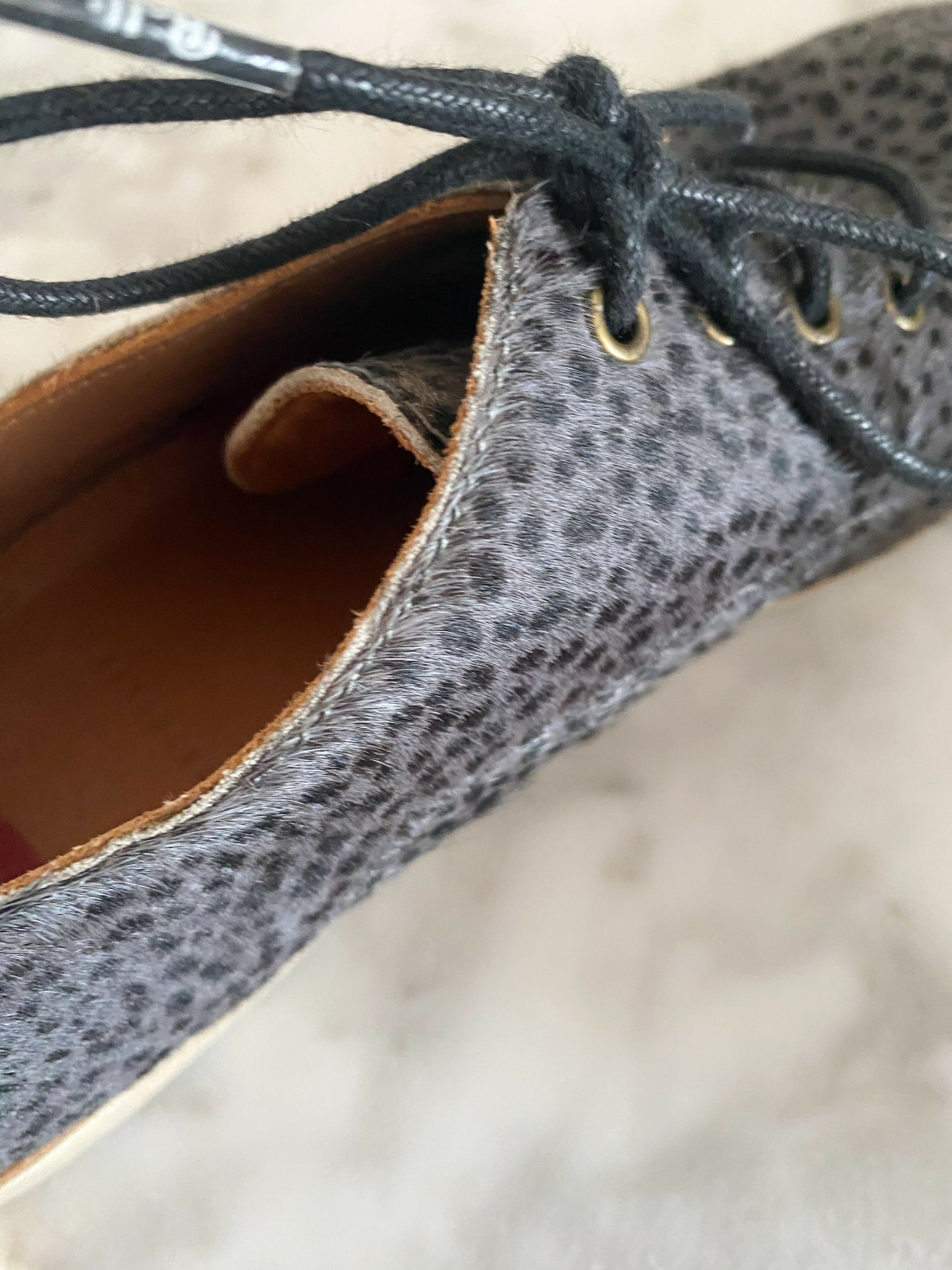 Women's Rollie 'Derby' Size 40 Leather Shoes