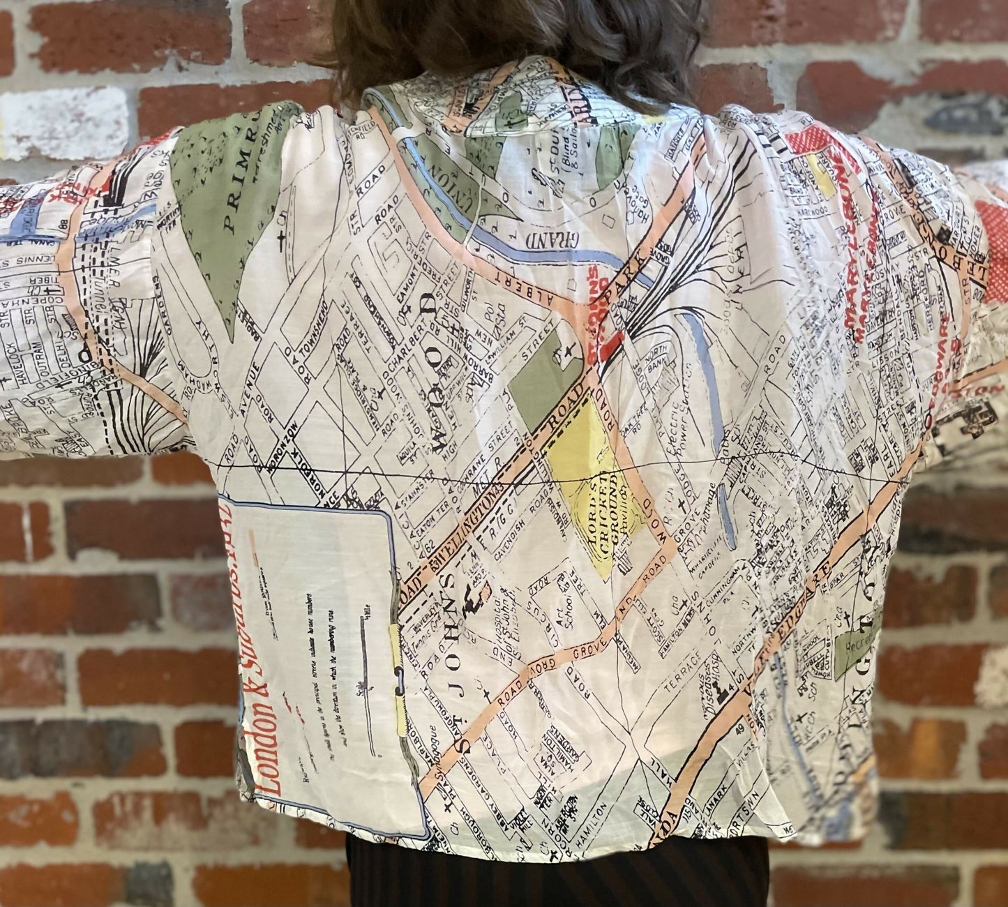 London Map Throw