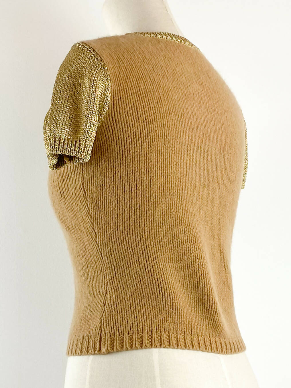 Moschino Jeans Wool-Blend and Lurex Knit