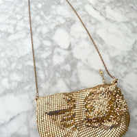 Gold-tone Chainmail Clutch