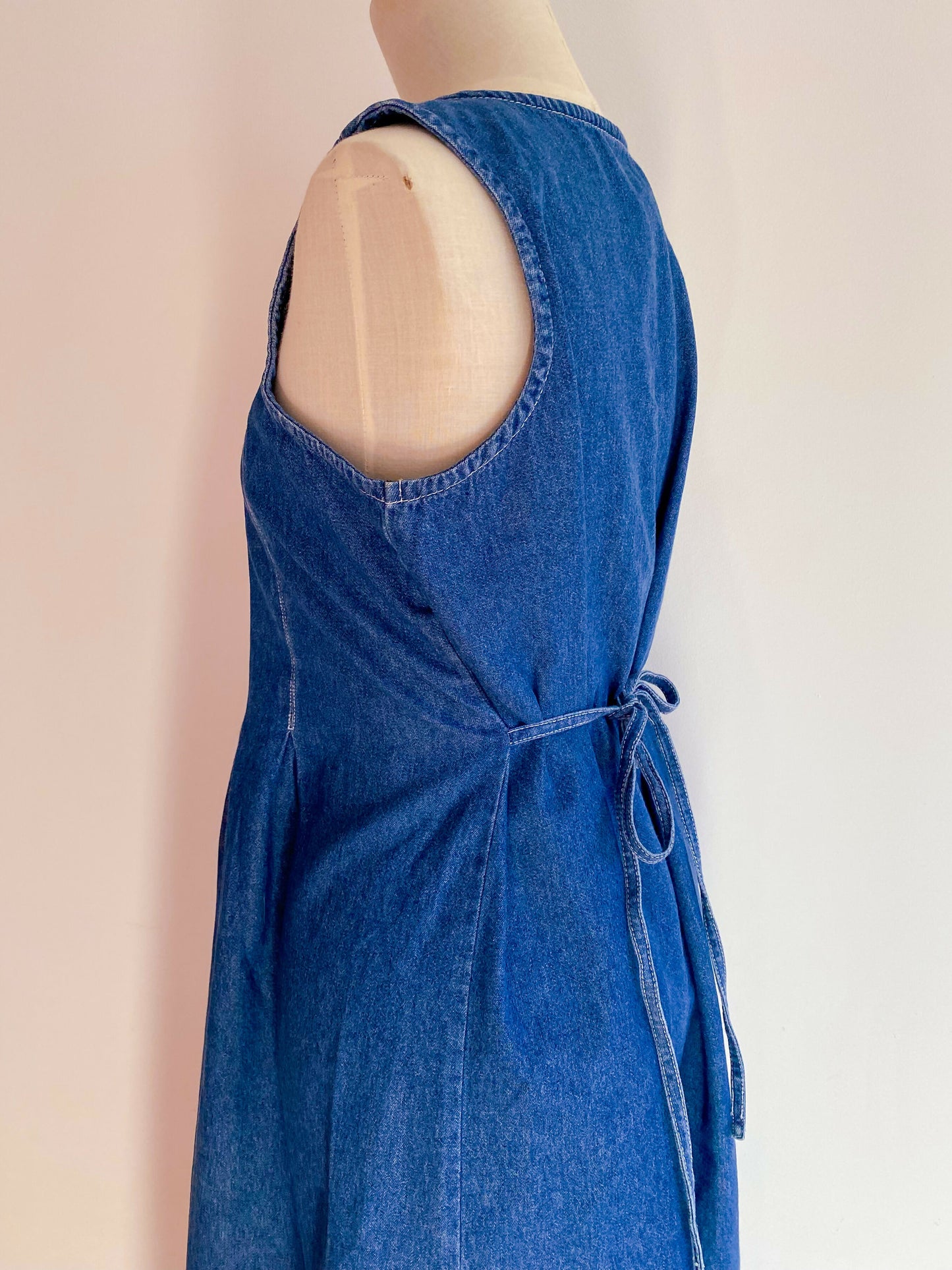 Size 12 Denim Midi Dress