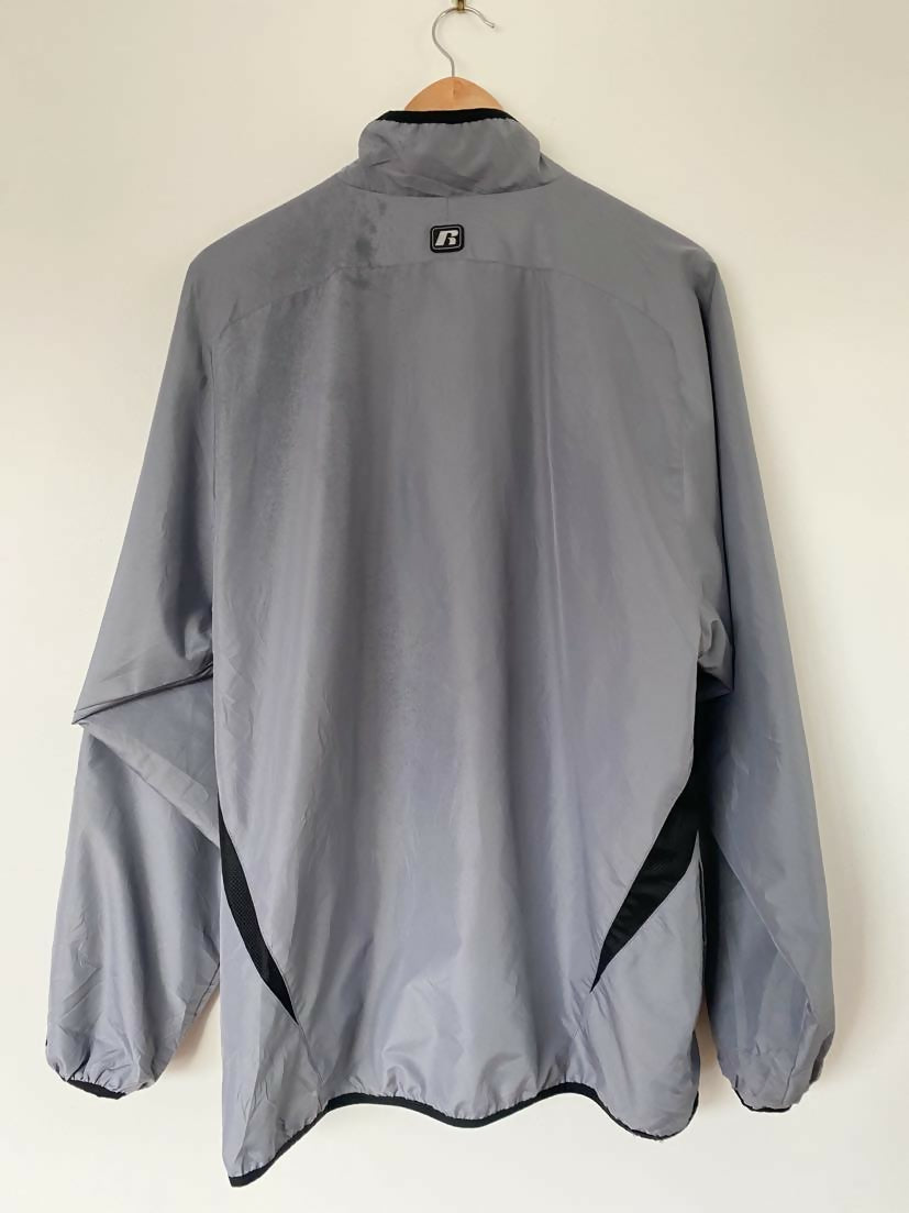 Men's Russell Athletic Grey Size M Spray Jacket