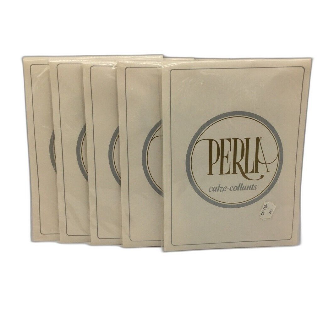 5 Piece La Perla Nude Stockings Pantyhose Ladies Size Italy 1 / Small NEW