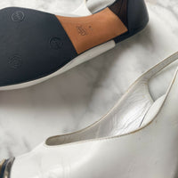 Bruno Magli Size 39 Two-Tone Slingback Pumps