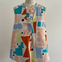 Women's Gorman Size 8 Multicolour Print Top