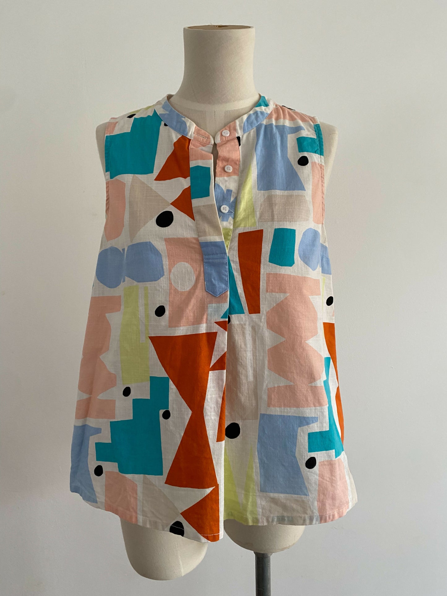 Women's Gorman Size 8 Multicolour Print Top