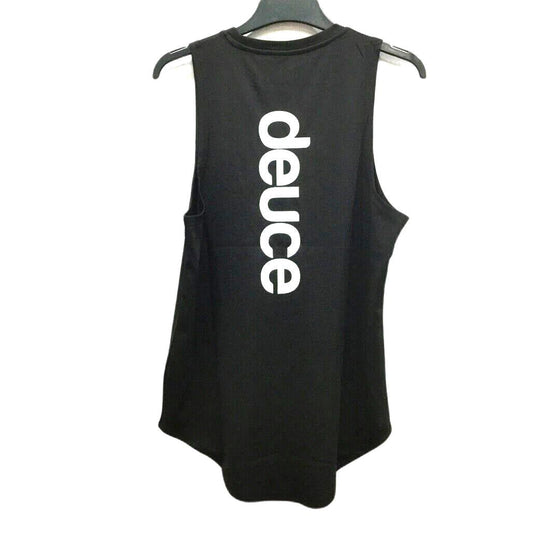 Deuce Premium Sportswear Black Singlet Peace Sign Design Mens Size XXL NEW