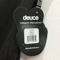 Deuce Premium Sportswear Black Singlet Peace Sign Design Mens Size Small NEW