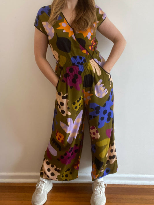 Women's Gorman Size 10 Multicolour Print Jumpsuit