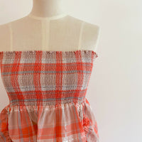 sass and bide Size 42 Cotton-Blend Check Dress