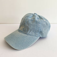 Men's Adjustable 'NYC' Denim Cotton Cap