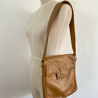 Paloma Picasso Beige Leather Shoulder Bag