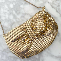 Gold-tone Chainmail Clutch