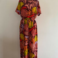 Women's Gorman Size 8 Fern-Print Jumpsuit