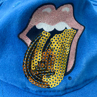 Kids' Blue Rolling Stones Merch Cap