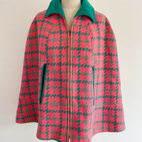 Jaynewear Size 14 Houndstooth Poncho