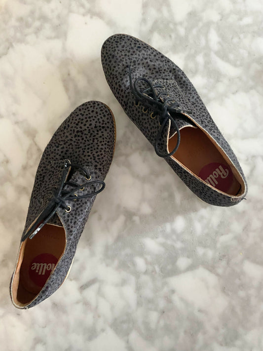 Women's Rollie 'Derby' Size 40 Leather Shoes
