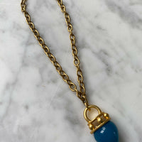 Gold-Tone Pendant Necklace
