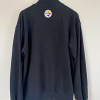 Men's Vintage Gridiron Classic Steelers Size M Black Jacket