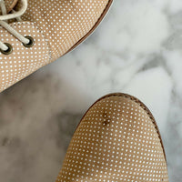 Women's Rollie 'Derby' Size 40 Beige Leather Shoes