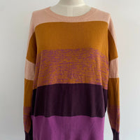 Women's Gorman Size 10 Striped Cotton Pullover