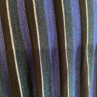 Women's Zara Size S Striped Lurex Skirt