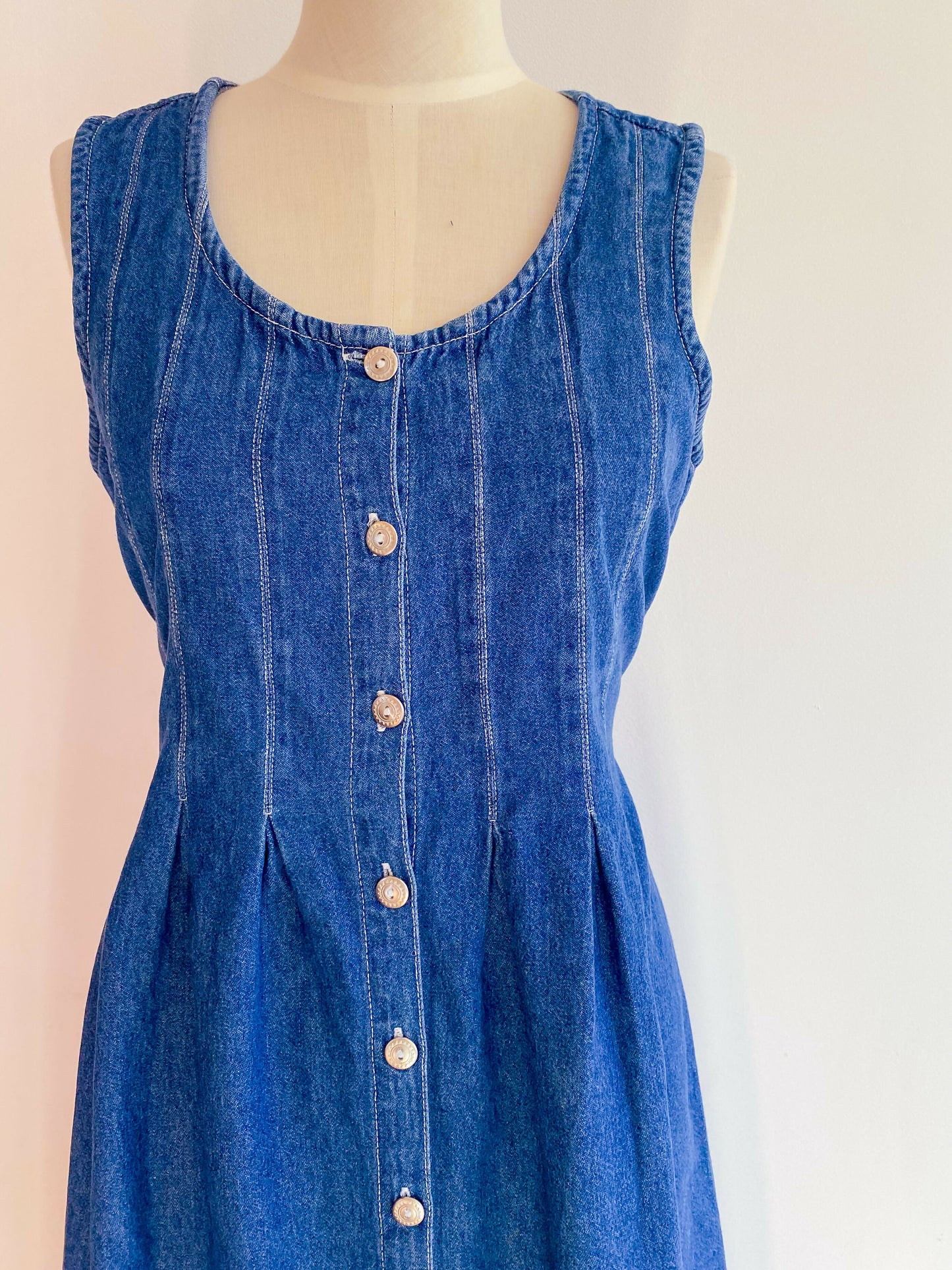 Size 12 Denim Midi Dress