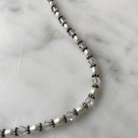 White Beaded Necklace