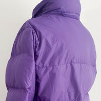 Nike Large Purple Padded Down Jacket