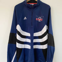 Men's Adidas Dayton Carroll Size Large Navy Jacket