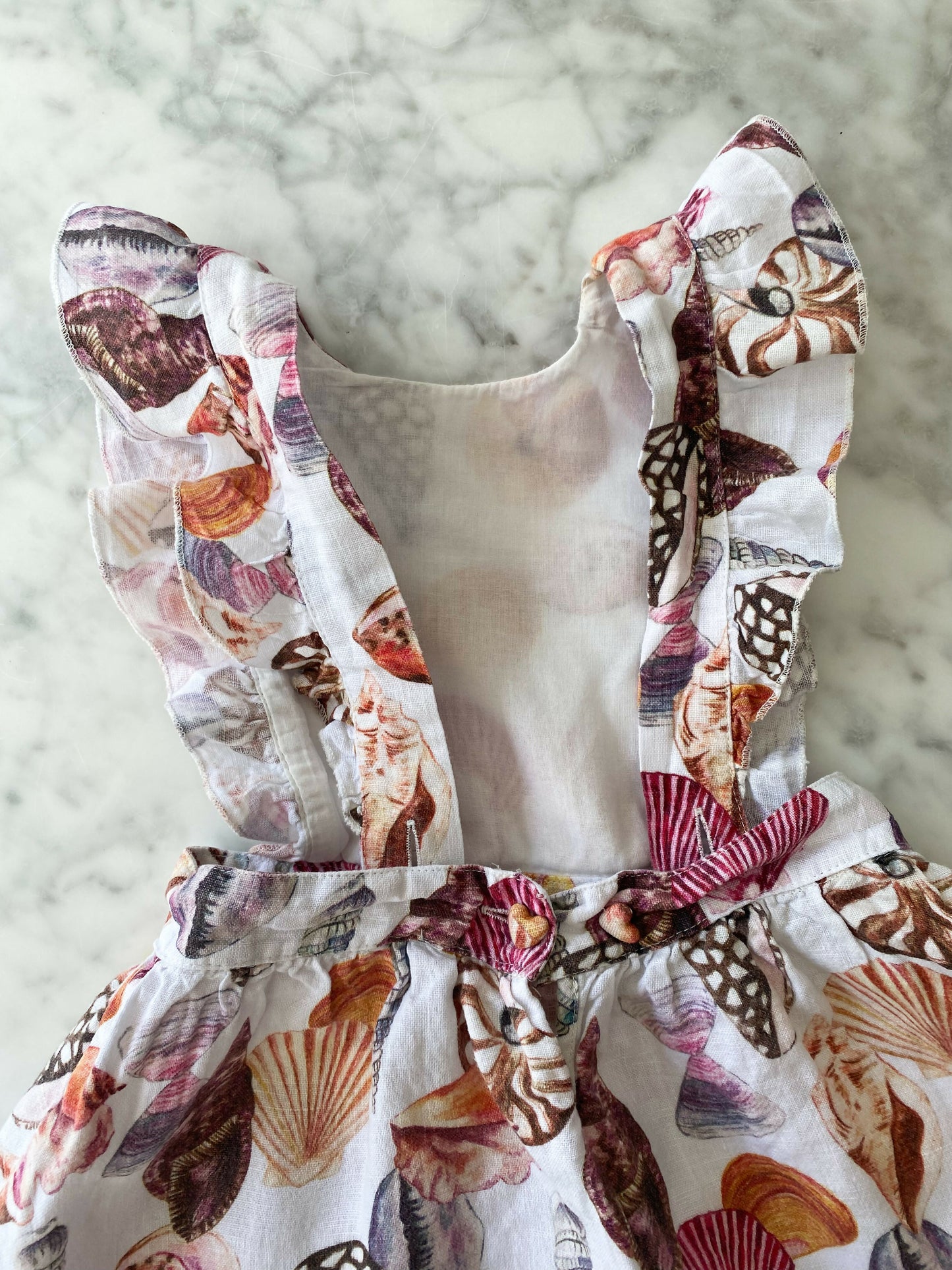 Kids' Kip&Co Size 2 Linen Printed Dress